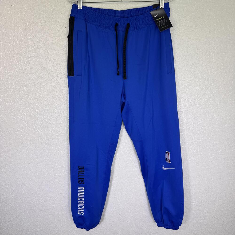 Nike Dallas Mavericks Pants Mens Large Therma Flex NBA Joggers Basketball NEW